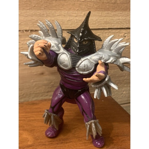 1991 TEENAGE MUTANT NINJA TURTLES TMNT SUPER SHREDDER‎ PLAYMATES FIGURE VINTAGE - Picture 1 of 7